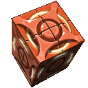Sparkly Cube