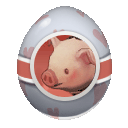 Baby Pig Egg