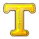 알파벳 T