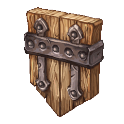 Dunkel Wooden Shield